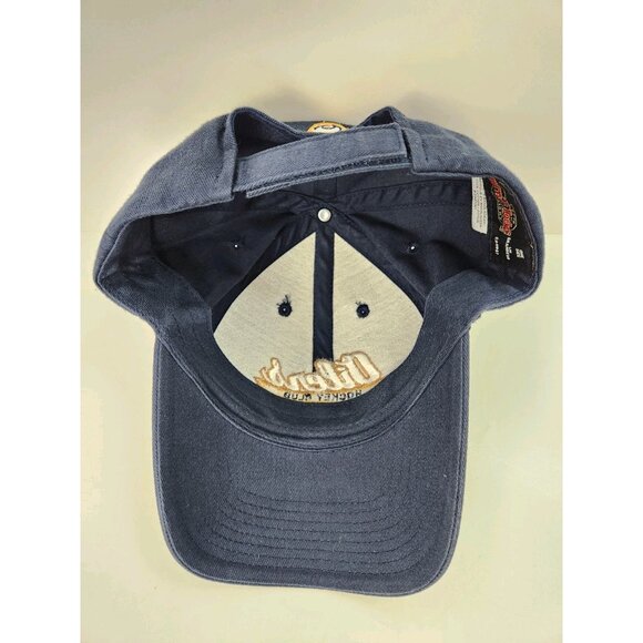 Edmonton Oilers Hockey Club Hat Old Time Hockey Blue Signed #34 Fernando Pisani - Picture 8 of 10